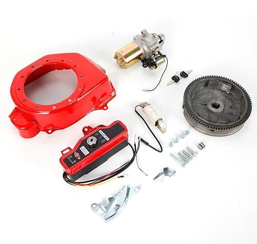 Avviamento elettrico, kit di avviamento elettrico, motore per Honda GX160 5.5PS/GX200 6.5PS volano avviamento, motore e generatori con magnete di avviamento