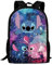 Kinder-Rucksack, Schultasche, Umhängetasche, Studententasche, 3D-Druck, Cartoon, große Kapazität, Teenager, Reisen, für Jungen und Mädchen, Colour 2, One size