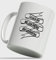 Taza para el Día del Padre, Tazas originales para el Desayuno, Tazas para Padres Primerizos, Tazas Originales para Regalar Padres. (Mejor padre del universo)