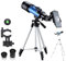 ZXLPHAZ Refraktor-Teleskop, Astronomisches Monokular-Teleskop mit Stativ, Refraktor-Spyglass-Zoom, Hochleistungs-Astronomie-Teleskop