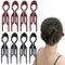 WUSJCOF 8pcs Forcella per capelli,Forcina,Perni francesi con forchetta per capelli,Elegante forcina a forma di U,Forcine per capelli stile vintage francese per acconciature