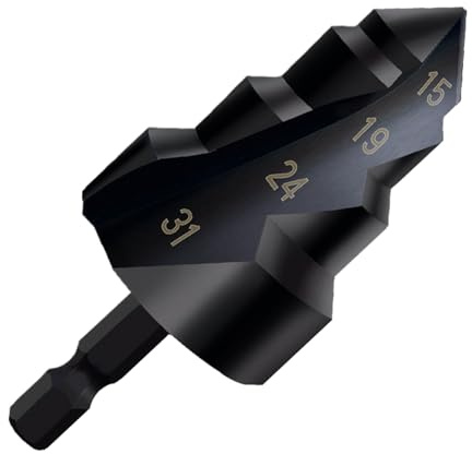 Wasserrohr-Reparatur-Bit, Sechskant 15-31 mm, Rohröffnungswerkzeug | Multifunktionaler Bohrer-Bit, Mehrzweck-Pipeline-Lochöffner und Expander,