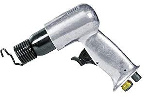 Scalpello Ad Aria Fornito Con 4 Scalpelli Mm 120. Con Attacco Tondo.