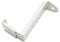 Gardinia Adapter für Spannvitragen, Für Spannstangen mit Ø 9 mm, Verstellbar von 20-28 mm, 2 Stück, Metall, Weiß