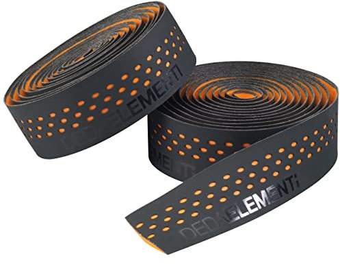 Deda Elementi Presa Tape/NASTRO für Lenkstange und 3067966 Pint, Fahrrad Unisex Erwachsene, Black/orange, 210 cm