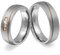 Juwelier Schönschmied - Damen Partnerringe Eheringe Mulini Titan Zirkonia 60-62 T4HDac - Kostenlose Wunschgravur mit AMAZON KONFIGURATOR online gestalten!