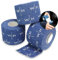 Sporttape Daumen Bandage für Gewichtheben: Hook Grip Tape 7 m Rolle selbstklebend wasserfest elastisch | Sport Gym Krafttraining Thumb Support Weightlifting (Blue Box of 3)