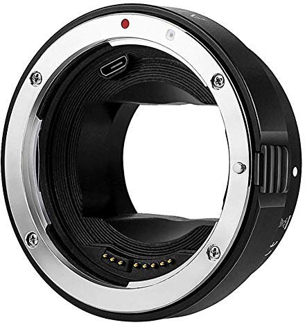 EF/EF-S-Objektiv für Sony E Mount T Smart-Adapter, Adapterring für Autofokus-Objektiv für Canon EF/EF-S-Objektiv für Sony E Mount-Kamera (CEF-SE)