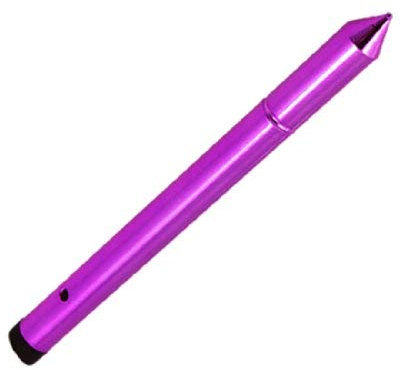 N/A Notebook Purple Chrome Screen Stylus Touch Pen