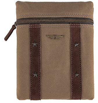 Artonvel – Tasche für Motorrad-Tank, magnetisch, Military – Vollnarbenleder, Vintage-Design & Veloursleder – wasserdicht & leicht – ergonomisch – langlebig