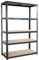 G-Rack Garage Shelving Unit: 180cm x 120cm x 40cm | Single bay, Grey 5 Tier Unit | 175kg Load Weight Per Tier (875kg Per Unit) | Home, Office, Garage or Business Use | 5 Year Warranty