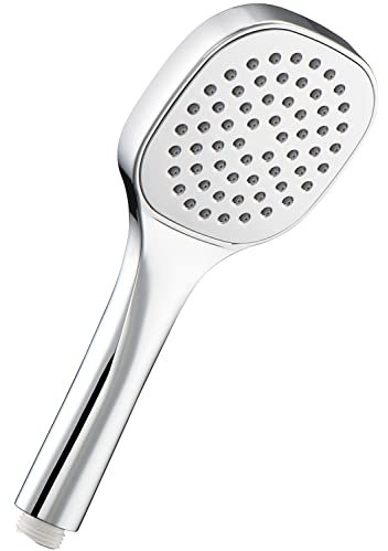 aquaSu® Otare wassersparender Duschkopf 6 l/min mit 70 Düsen in Chrom, eckig