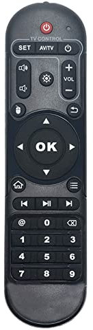 VINABTY X33-00 Replacement Remote Control fit for MXQ TV Box MX10 T95M H96-Pro+ H96-MAX T95Q T9 X96-Air MX9 H96 X96-MINI X96-MAX V88 HK1-MAX A95X-R2 T95-MINI HK1-play