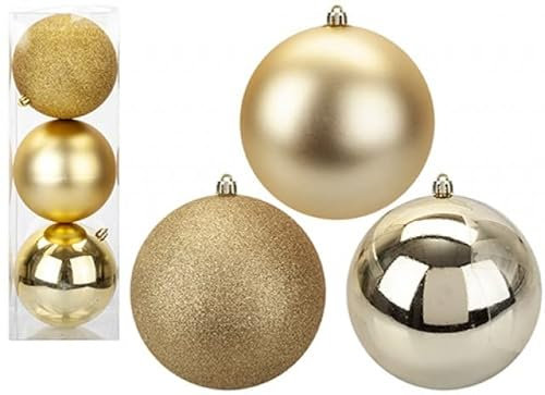 PMS 513532G Weihnachtskugeln | Gold | 3-12cm Zubehör | rot