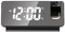 SPORTARC Radio Sveglia Proiettore Digitale Proiezione Snooze Doppia Sveglia Radio Timer USB Convertibile S282 Orologio Digitale Elettronico Silenzioso Nero