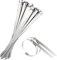 Fascette Metalliche in Acciaio Inox,200x7.9mm,30Pz Deecam Fascette Stringicavo per Cavi Elettrici,Giardinaggio, Tende da Sole e Avvolgimenti Scarico,Fascette per Cavi Elettrici e Tubi