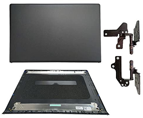 Accessoires Ordinateur Portable pour Dell Inspiron 15 3510 3511 3515 3520 3525 00wpn8 LCD Couverture arrière Boîtier Coque(Noir) & Charnières