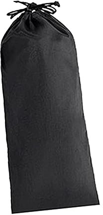 Nylon Beutel mit Kordelzug, Tragbare Aufbewahrungstasche, Camping Träger, Organizer, Tragetasche für Wandern, Angeln, Zeltstangen, Rucksackreisen, Rei, 15 cm x 45 cm