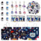 82 Stück Astronaut Mitgebsel, Weltraum Kinder Mitgebsel, Weltraum Geschenktüten Schlüsselanhänger Weltraum Sticker Notizbuch Weltraum Tumbler Spielzeug, für Weltraum Kindergeburtstag Weltraum Deko