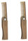 FRCOLOR 2 Stücke Bart Pflege Werkzeuge Holz Mini Tasche Kamm Styling Für Männer Einfache Und Robuste Design
