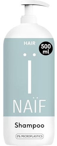 Naïf Pflegeshampoo - 500ml - Haarpflege - Natürliche Inhaltsstoffe - Ohne Mikroplastik