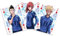 SAKAMI - Blue Lock – 52 Cartes à Jouer – Poker, Jeu de Cartes, Deck, Cartes de Jeu – Original et sous Licence