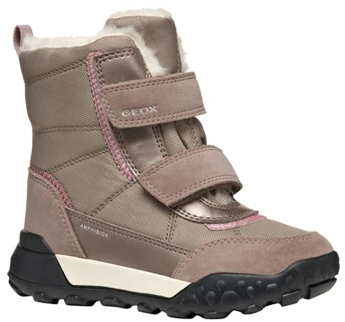 GEOX JUNIOR J TREKKYUP GIRL B AB SNOWBOOTS DK BEIGE 36_EU