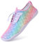 IceUnicorn Strandschuhe Badeschuhe Damen Herren Schwimmschuhe Aquaschuhe Sommer Schnell Trocknend Surfschuhe(183 Fischschuppen, 39EU)