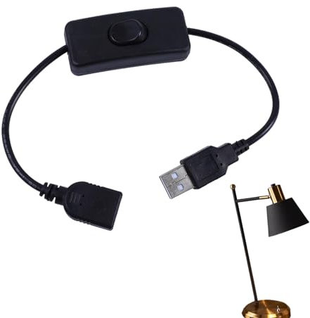 Lüfteradapterkabel, USB-Lüfteranschluss, Mehrzweck-Lüfteranschlusskabel für Lüfter-Stromkabel, Adapterkabel für Kompaktgehäuse mit /OF Schalter