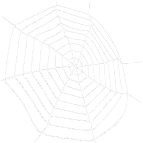 BEBEMOKO Halloween Plush Spinnennetz Deko Für Gruselige Partys Lange Geisterhaus Dekoration Aus Weichem Material Für Schaurige Atmosphäre Und Mehrfache Verwendung