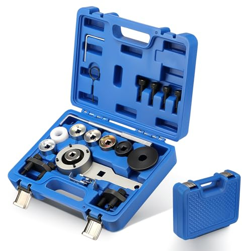 GEARCELL Engine Timing Tool Kit Fit for Audi VW EA888 1.8 2.0 TSI TFSI | T10355 T10060A T10352 T10368 T40011 T40196 T40267, camshaft crankshaft locking, 2006-2018 VAG, with case, workshop timing kit