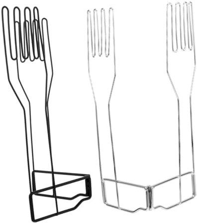 LALADEFIEE 2pcs Kitchen Glove Drying Rack Glove Holder Foldable Multi-Functional Organizer for Kitchen Sink Stand