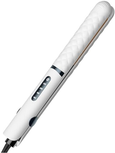 Plancha de Pelo Ceramic Slim - Placas Flotantes Extralargas, Cerámica Anti-estática, Turmalina, Capa Protectora Teflón, Protección y Brillo, Temperatura 220°C, Calentamiento 10s