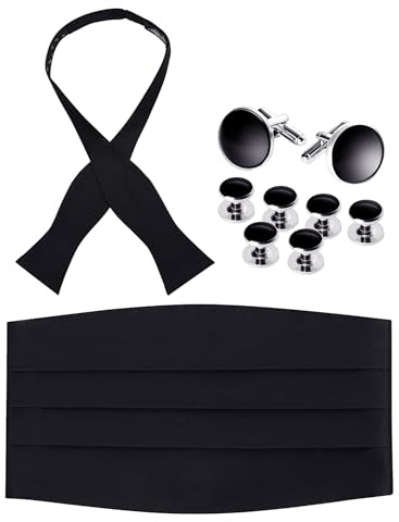 S.H. Churchill & Co. Herren Bow Tie And Cummerbund Fliege und Kummerbund