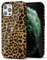 Svanove Cheetah Print Phone Case for iPhone 11 Pro Max Case Girly, Cute Leopard Case for Women, Luxury Trendy Retro Cool Animal Print Design, Aesthetic Pattern Y2k Hard Shell Plastic Cover, Brown Fall