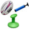 ODN Gift Supplies Dan Carter Kicking Tee with Canterbury Rugby Ball & Ball Pump Bundle | Perfect For Rugby Training, Equipment Essential | Size 5 Ball