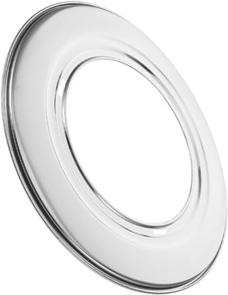 DECOMELODY Stainless Steel Steamer Ring Adapter for Bamboo Steamers Water Separation Plate Design for Flavor Preservation Multipurpose Cooking Insert for Vegetables Fish Dumplings and Easy to