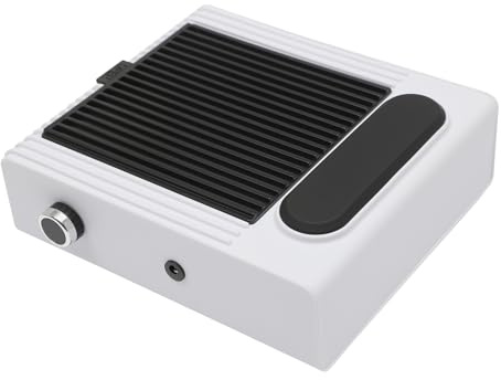 Loobiiny 80W Nagelstaubsauger mit Filter Maniküre Werkzeug | Einstellbare Staubabsaugung, Nägel Staubsammler, Absaugung Nägel, 21x23x6,7cm für Salon