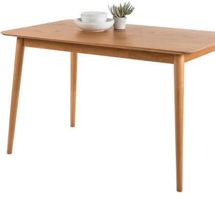 Zinus Jen Esstisch 120x75x74 cm - Esstisch aus Holz - Küchentisch - Braun