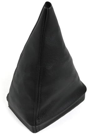 OMAC Schaltsack Schaltmanschette kompatibel mit Mercedes W201 1982-1993 Kunstleder Schwarz