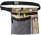 Cyleibe Tool Belt Pouch, 12OZ Multifunctional Canvas Waist Apron Tool pocket bags with Adjustable Belt Clip for Workshop Storage/Wood Working Tools/Screwdriver Pouch/Garden - Contrast Color Beige Grey
