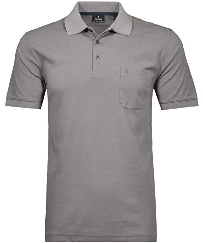 RAGMAN Poloshirt – Basic – Polokragen – 3/4-Ärmel – Herren, Hellbeige, M