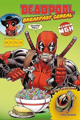 Deadpool Cereal Maxi Poster 61x91.5cm