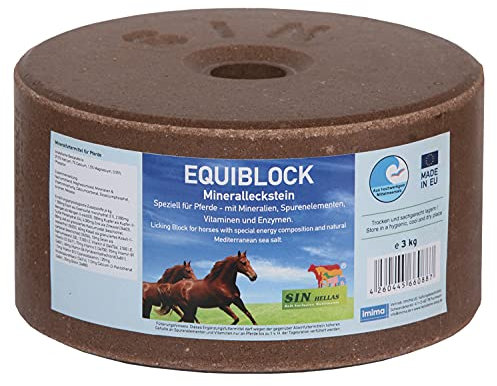 Sin Hellas EQUIBLOCK Mineralleckstein, 3kg