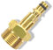 M&M Smartek Adaptateur Quick-Click compatible avec tuyaux haute pression M22 x 1,5 IG - Pour Kärcher, Kränzle, etc. - 5 cm de long