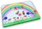 Textil Tischset mit Name/Gummirückseite/Platzdeckchen Platzset/personalisiert (Marienkäfer)