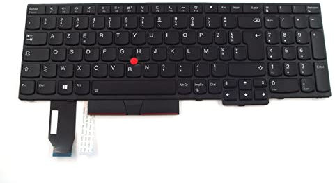 Bayjebu Clavier Rétroéclairé Français USB pour Lenovo ThinkPad T15 G1 G2, P15s G1 G2 avec 105 Touches, 78 Touches Supplémentaires et Compatible avec les Modèles Spécifiques Mentionnés