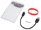 III Hard Drive Enclosure Plug and Play 2.5 Inch Support Max 2TB 10Gbps Transfer Rate External Hard Drive Enclosure for Desktop PC