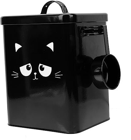 OHPHCALL Hundefutter Eimer aus Luftdichter Futterbehälter mit Löffel Kapazität für Katzen Hundefutter zur Aufbewahrung von Tiernahrung und Snacks