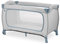 hauck Reisebett Sleep N Play Go Plus, Dusty Blue - Baby Kinderreisebett mit Rädern, Tragetasche, Faltboden und Großen Schlupf zum Spielen - ab Geburt bis 15 kg - Klein Zusammenklappbar